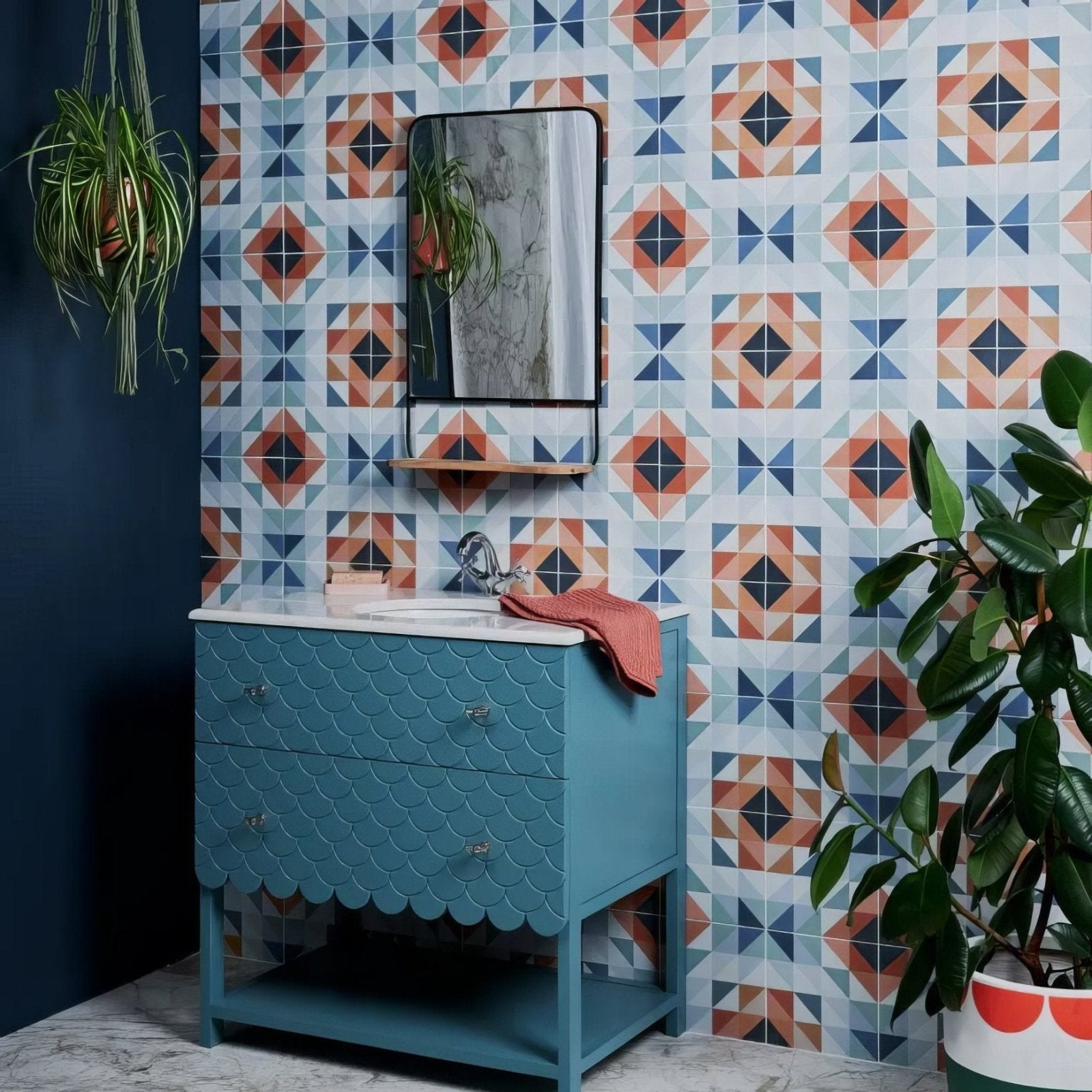 Kaleidoscope Porcelain Peacock