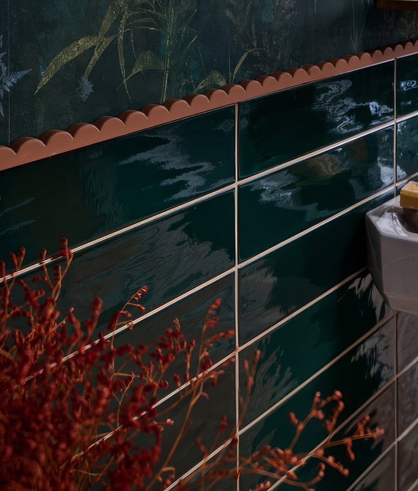 Kennet Porcelain Bottle Green