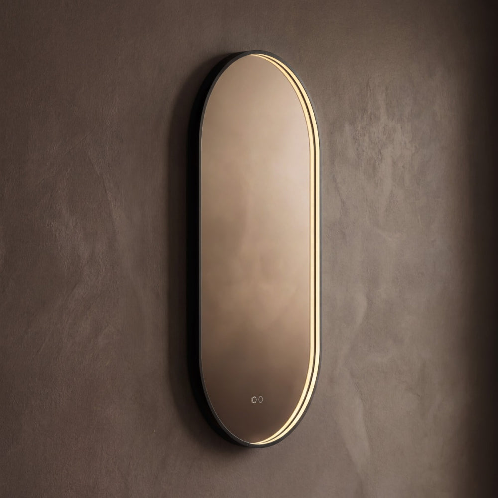 Kingsley Capsule Mirror 50x100cm in Black - Origins Living, view 5