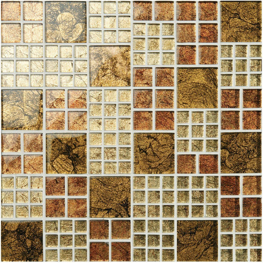 Kobushi Feng Shui Glass Mosaic - alternate view
