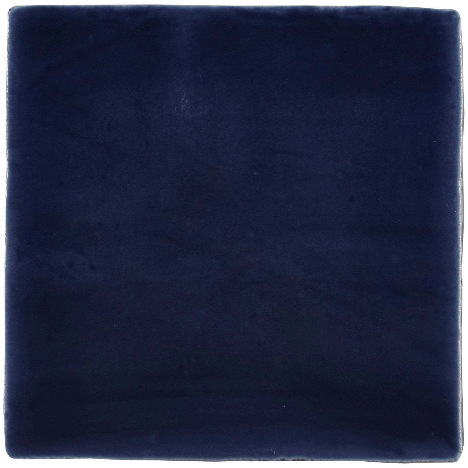 Deep navy blue lapis field tile ceramic with a smooth slightly textured surface ideal for flooring and walls