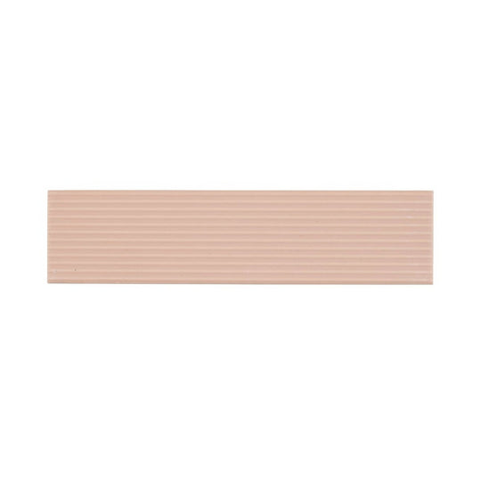 Levante Ridge Clay Ceramic Wall Tile 20x5cm - alternate view