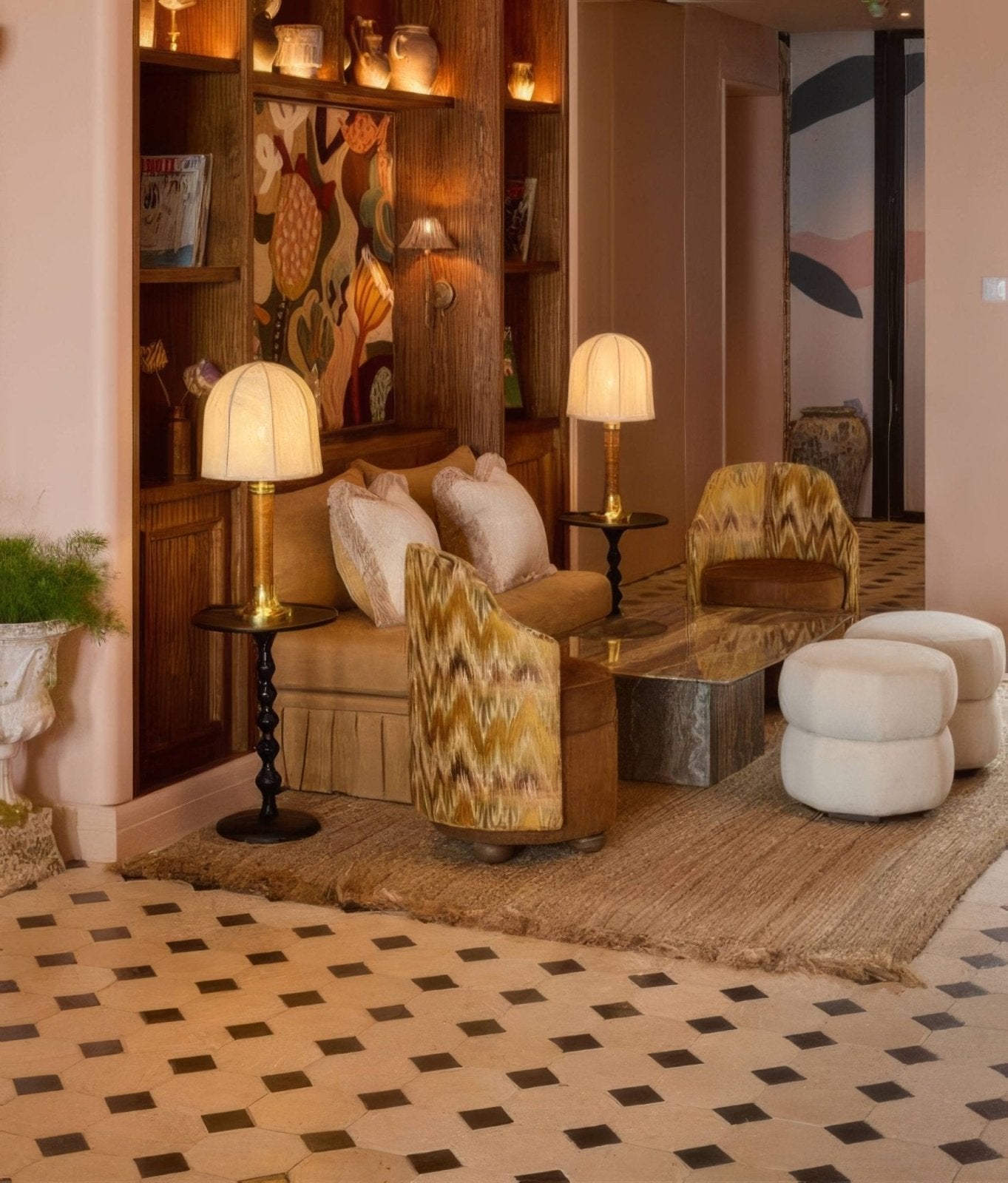 Limoges Limestone Vintaged Finish