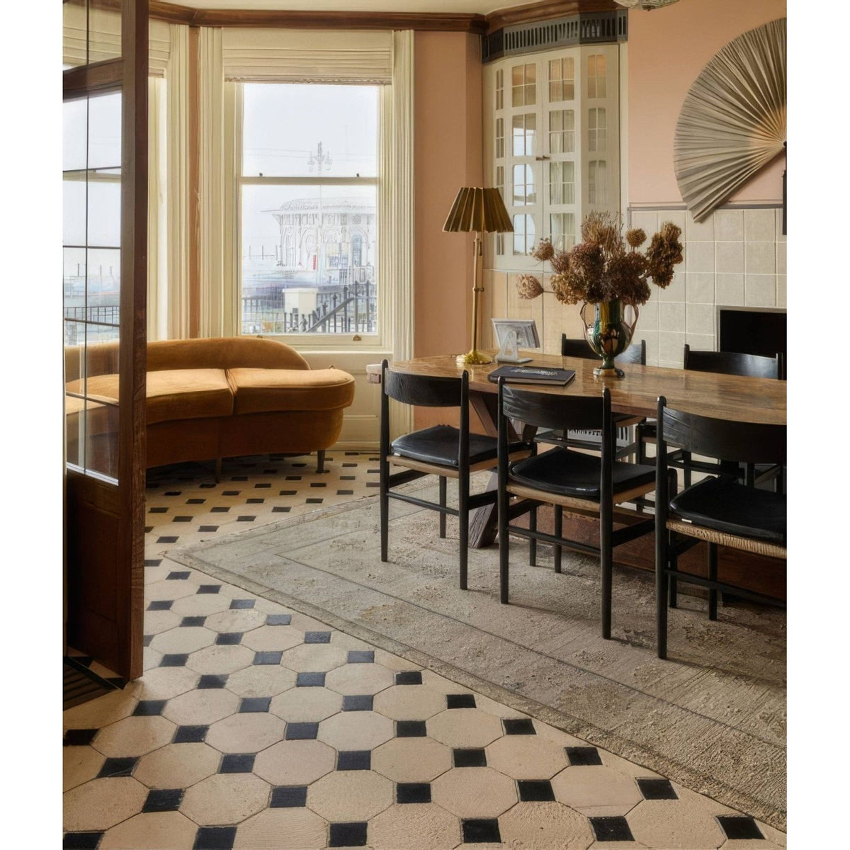 Limoges Limestone Vintaged Finish