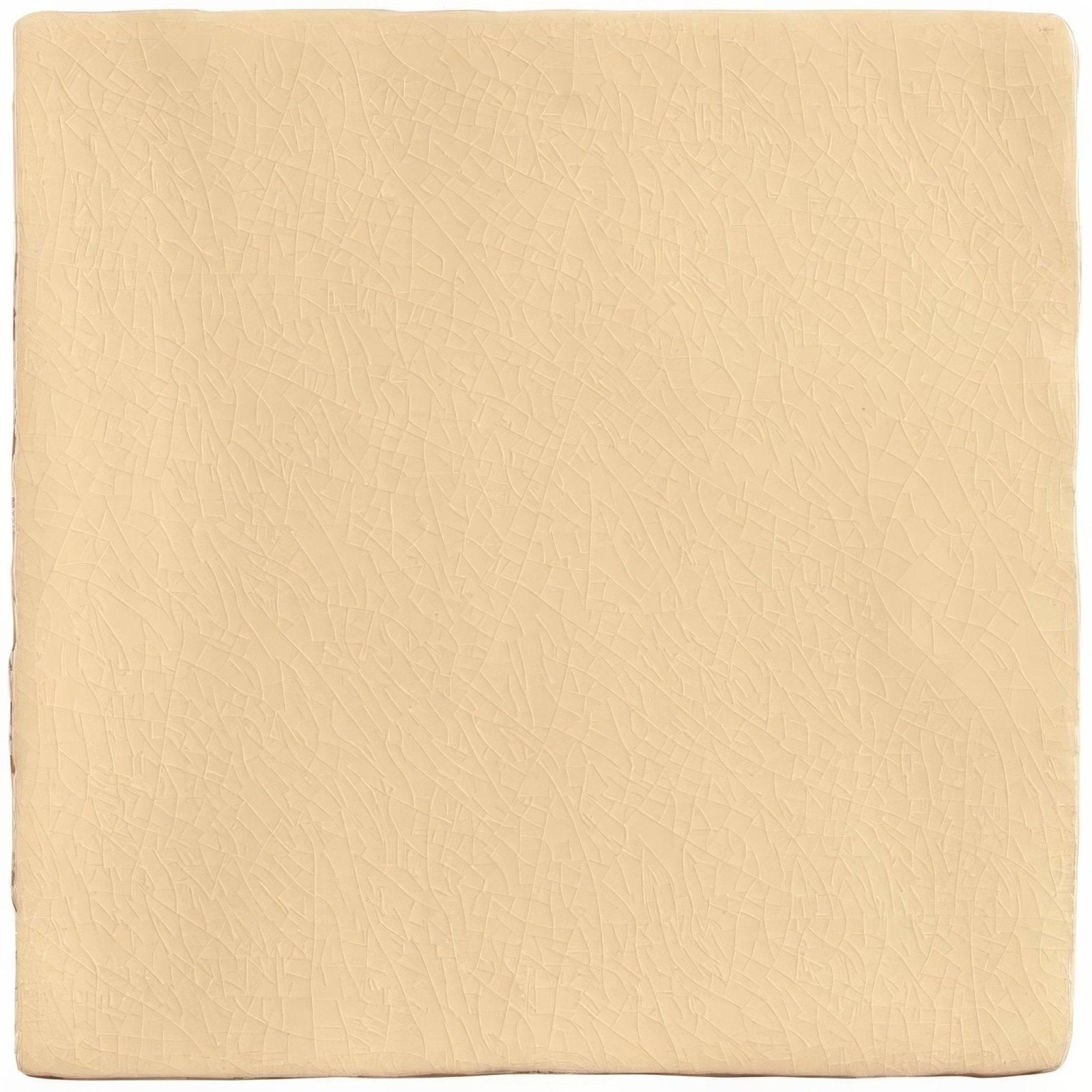 Beige linen field tile with a subtle embossed pattern and textured surface for walls and floors