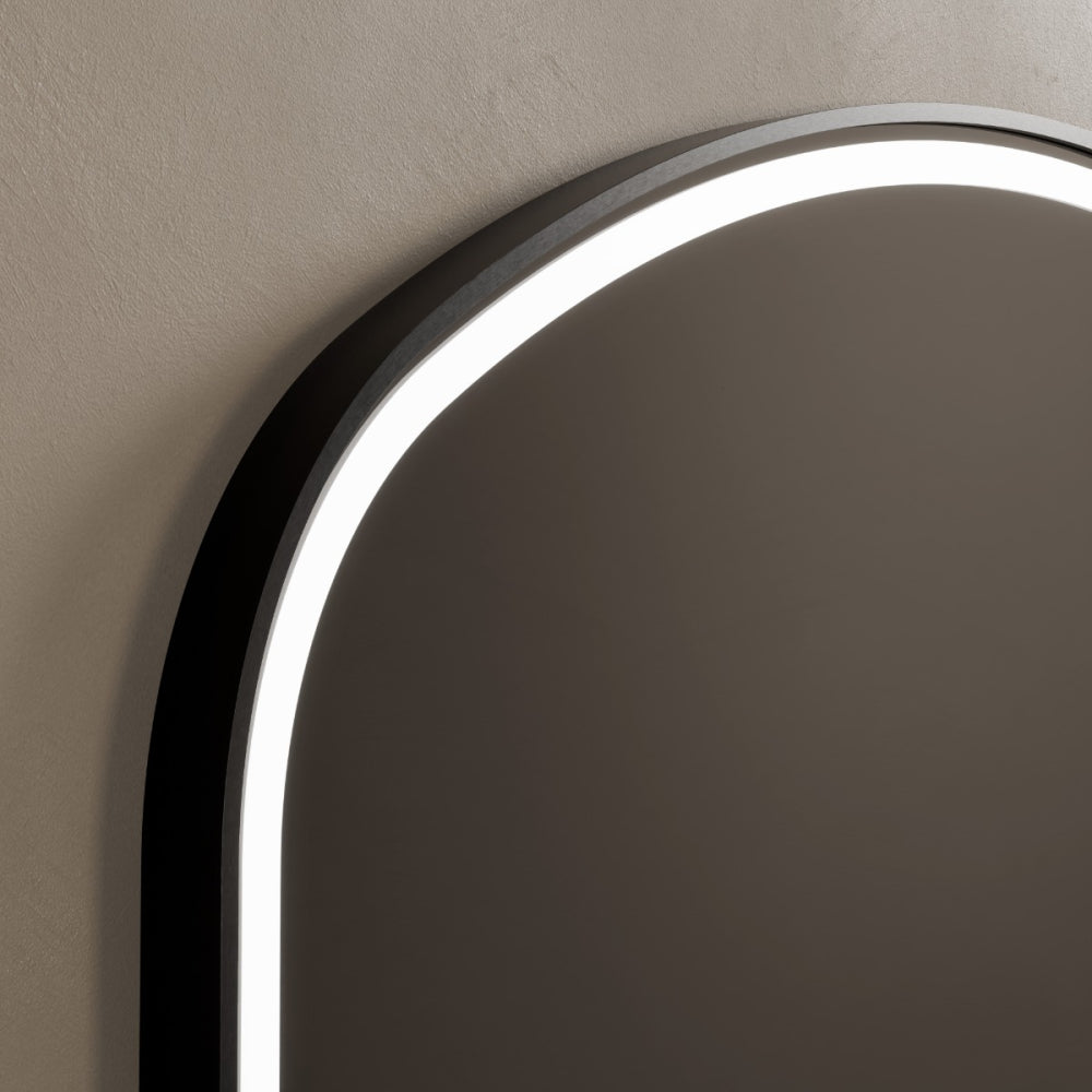 Lomax Light Overmantel Arch 120x75cm in Black - Origins Living, view 5