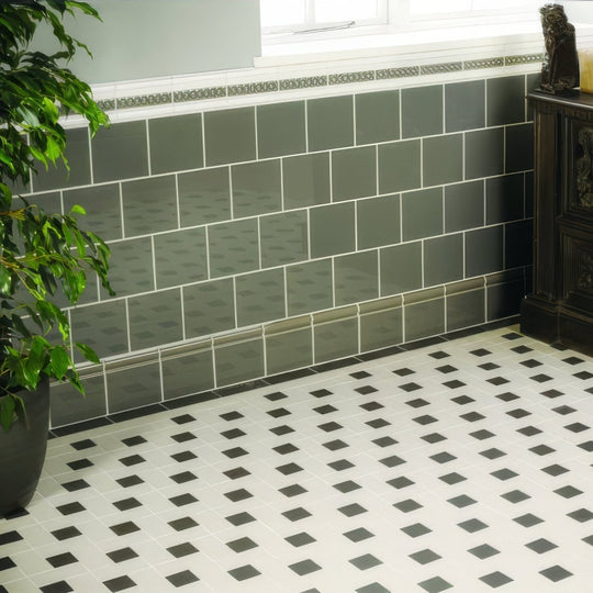 London Stone Skirting Tile 152x152mm - alternate view