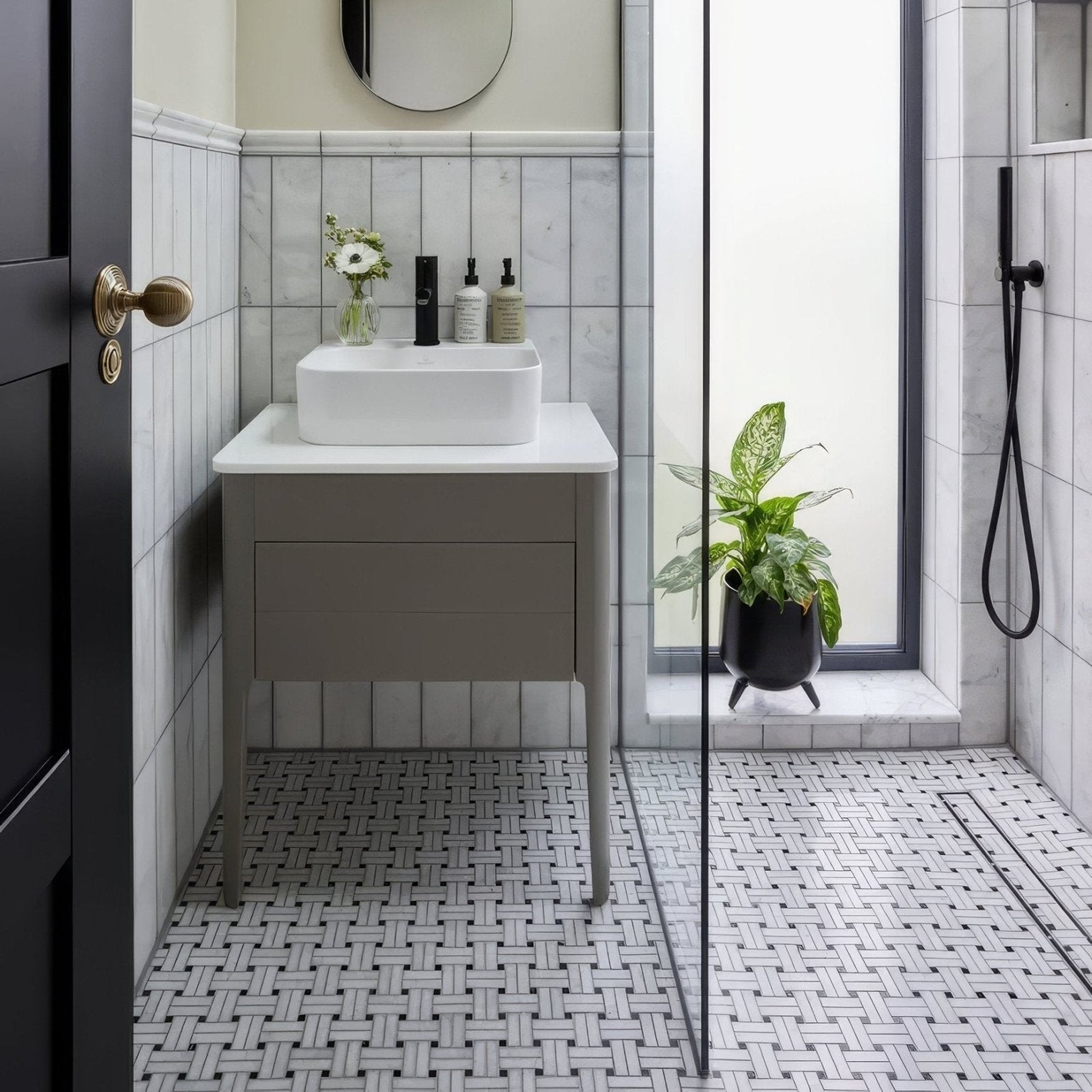 Long Island Marble Brick Honed Finish