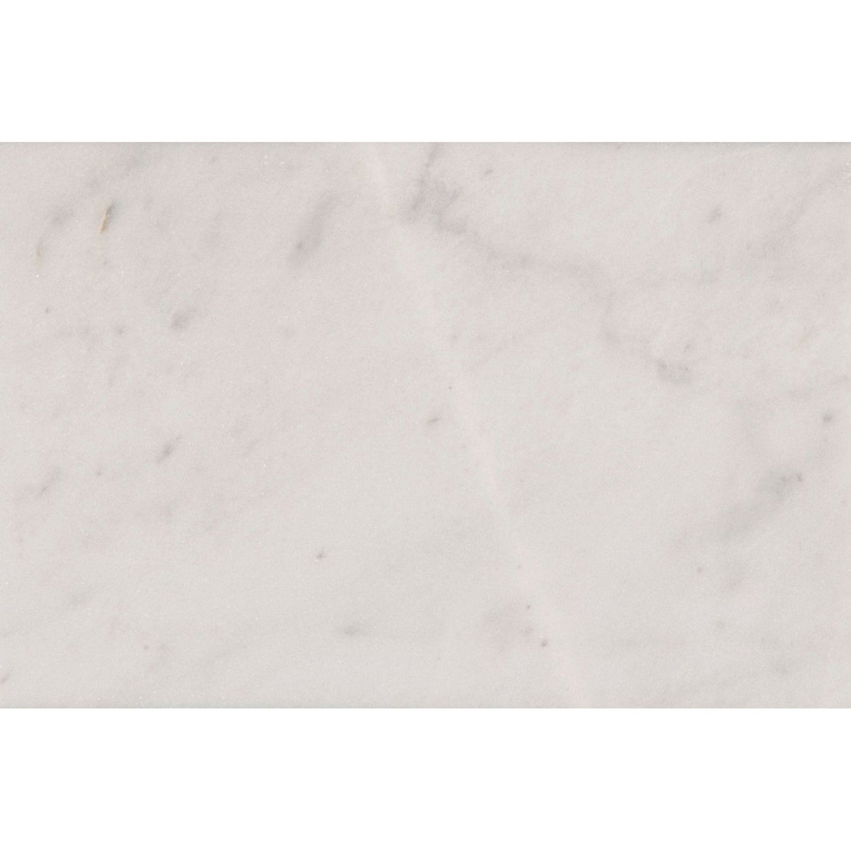 Long island marble honed finish white marble tile with subtle gray veining 61 x 40.6cm