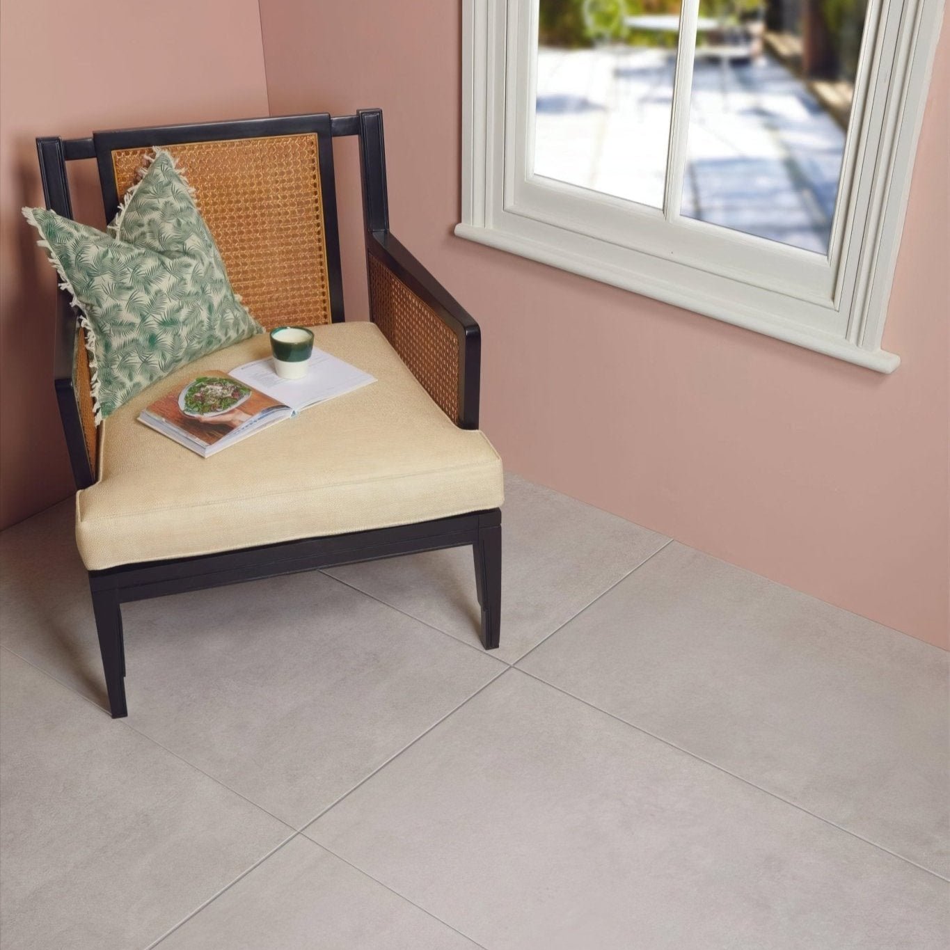 Louvre Porcelain Perla 80 x 80cm