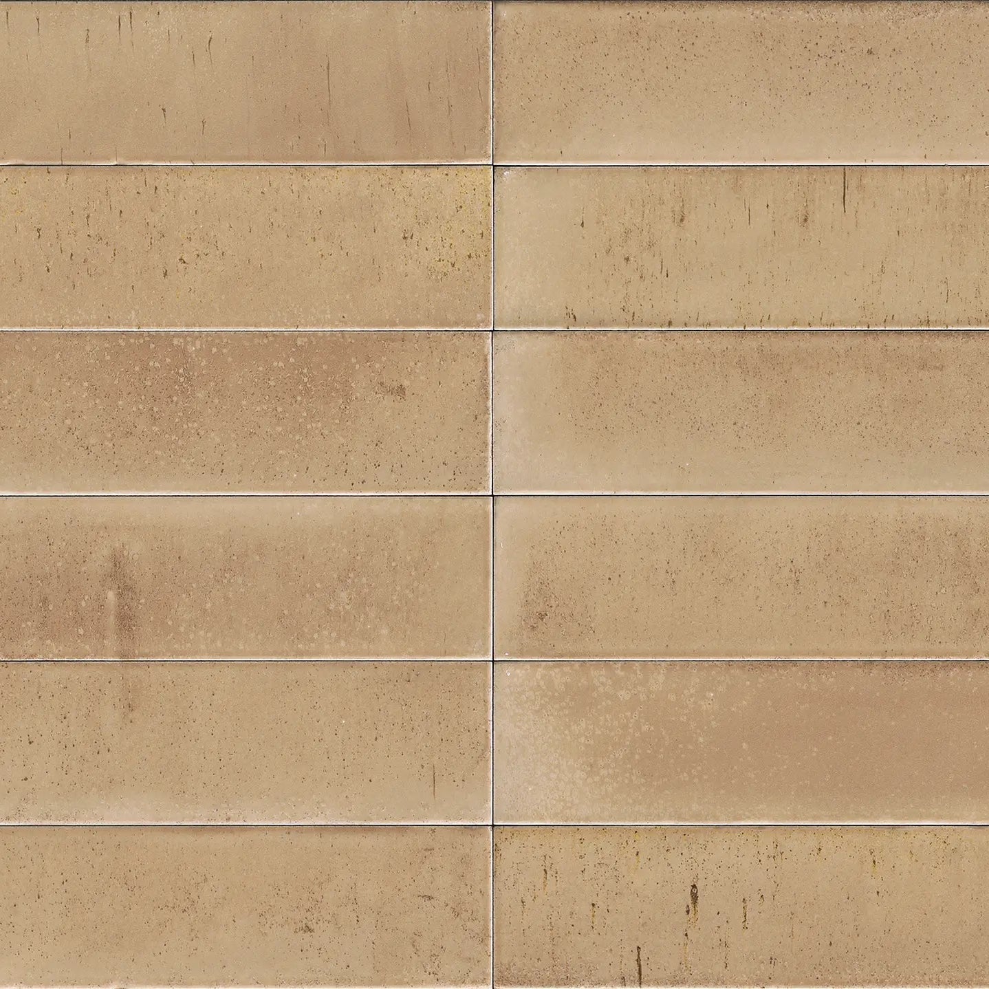 Beige rectangular luminous lume pesca-rosa pink gloss tiles with textured stone-like finish for elegant decor