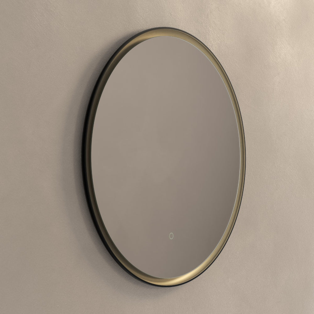 Luxor Mirror 80cm Gold/ in Black - Origins Living, view 5
