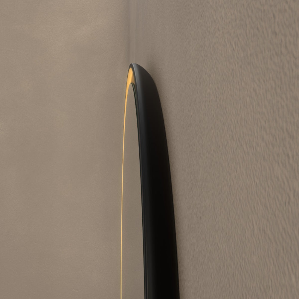 Luxor Mirror 80cm Gold/ in Black - Origins Living, view 8