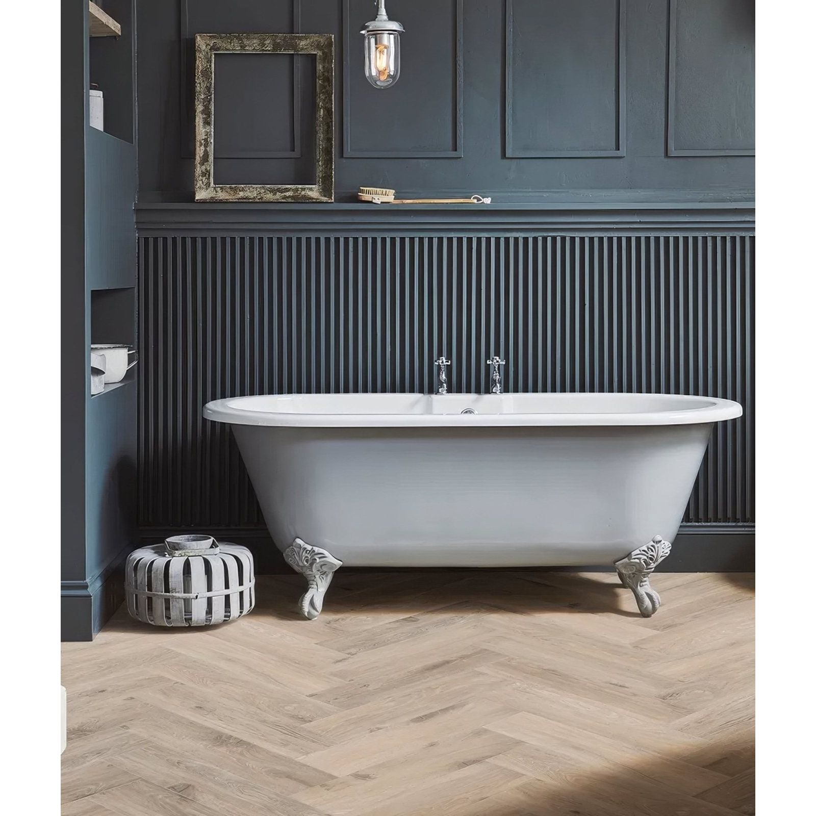 Lyndhurst Minerale Herringbone Click Tile