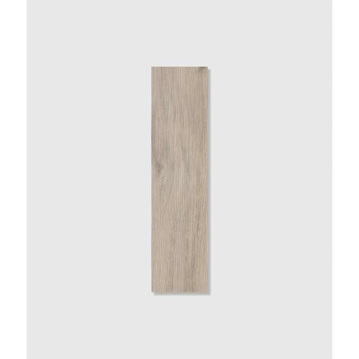 Lyndhurst Minerale herringbone click tile in light gray wood effect laminate with subtle natural grain pattern