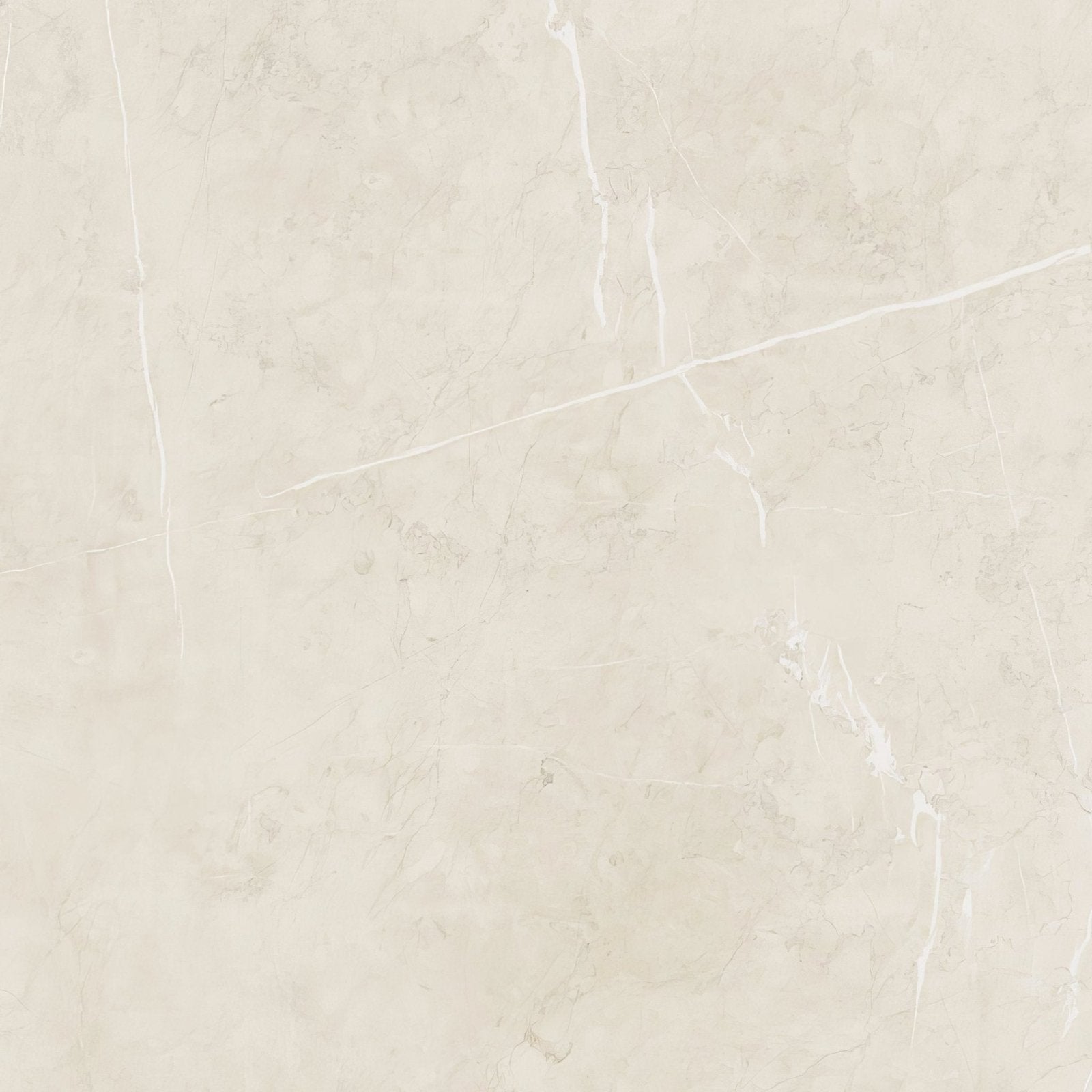 Cream-colored marble tile lyon 1837 crema polished with subtle veining and a polished finish