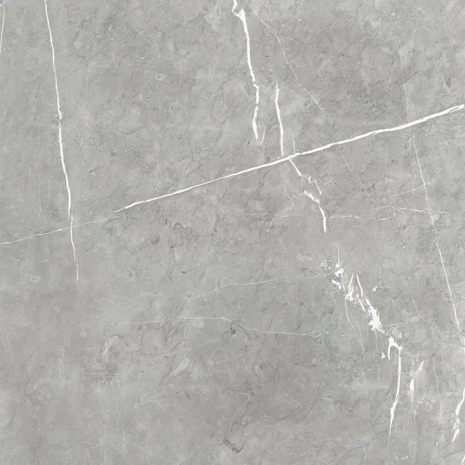 Gray marble tile lyon 1837 marengo polished with subtle white veining and a polished finish
