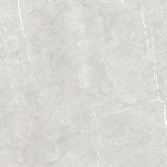 Lyon 1837 Perla polished light gray marble tile with subtle white veining for elegant flooring and walls