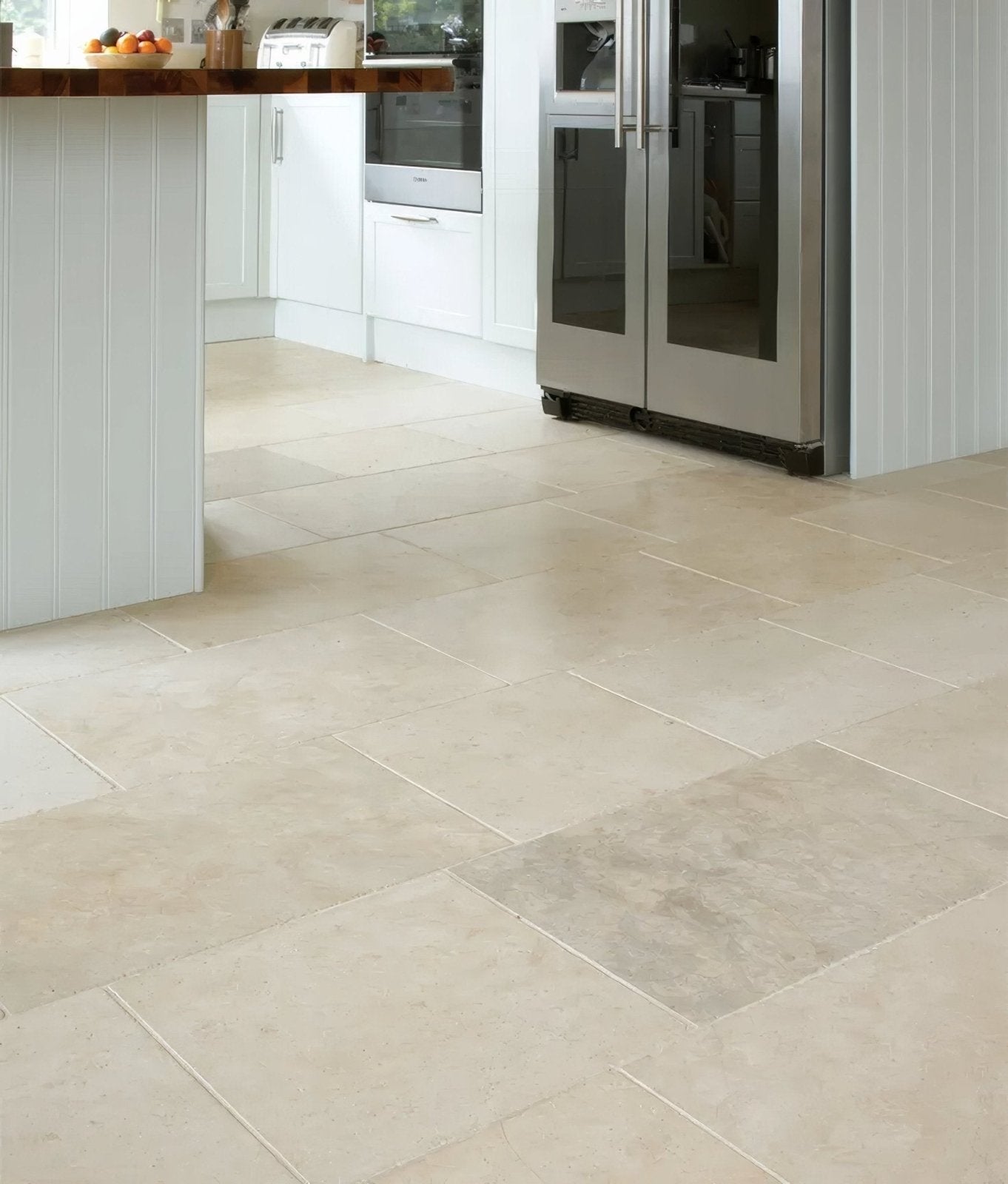 Mallory Limestone Tumbled Finish