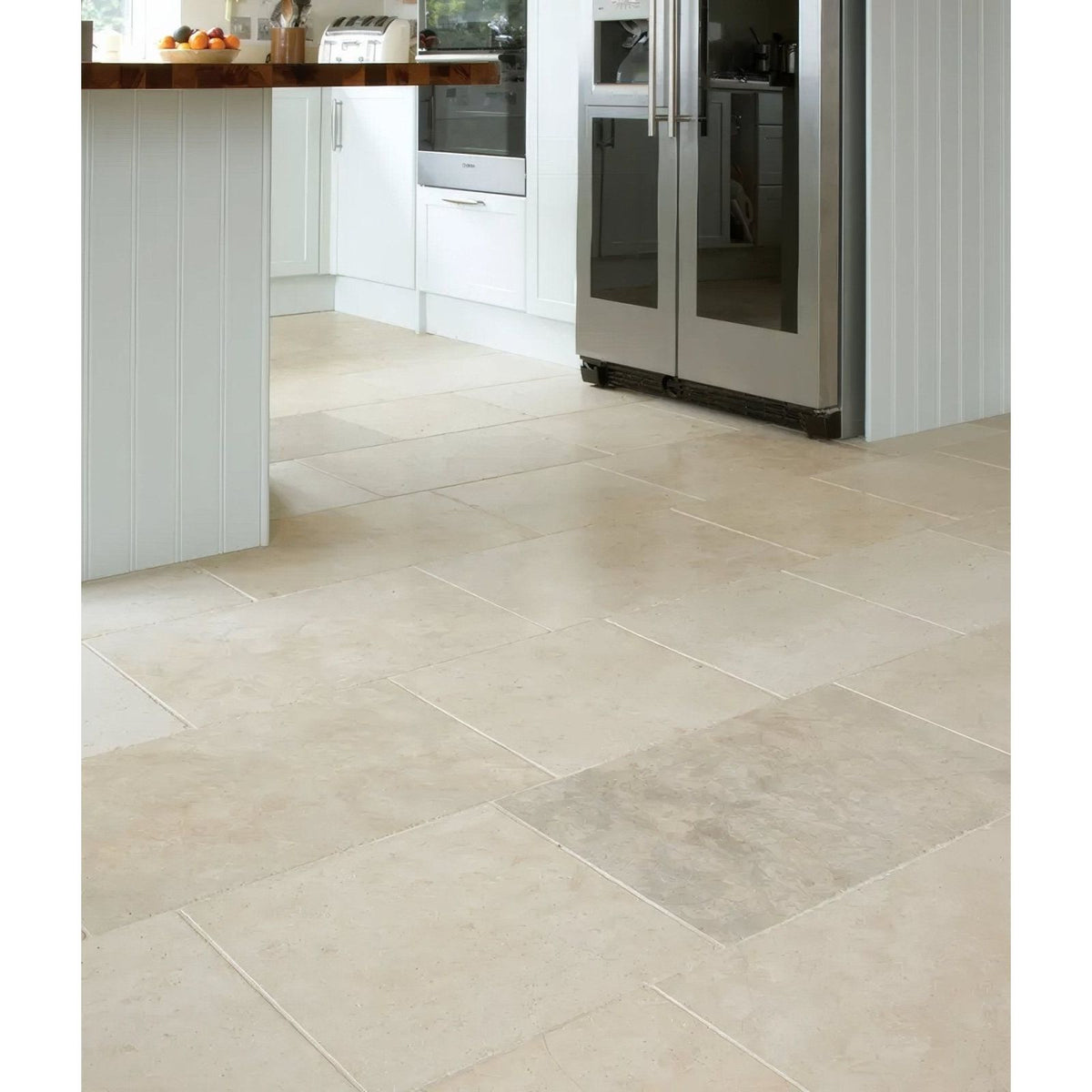 Mallory Limestone Tumbled Finish