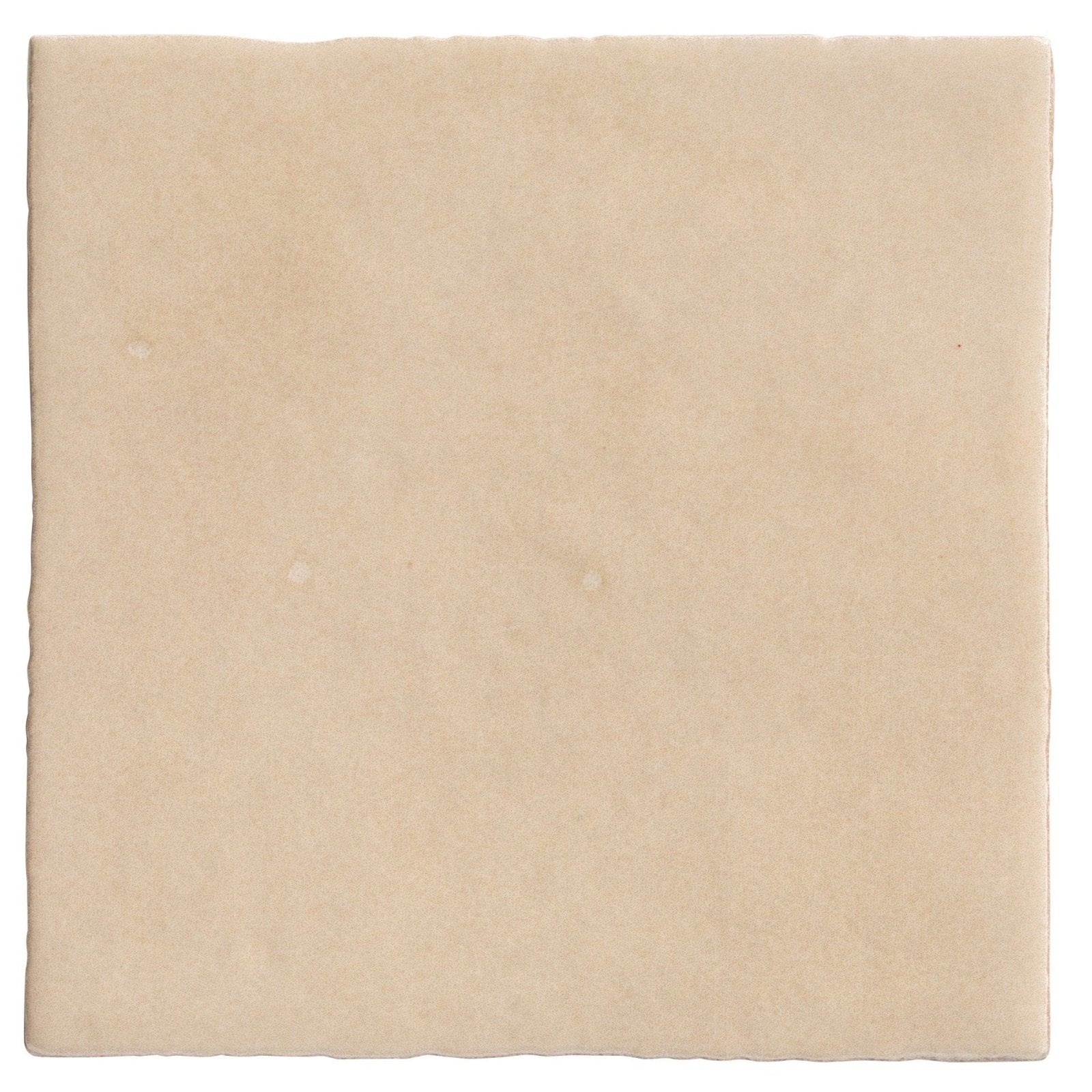 Maroc ceramic beige square tile with a matte slightly textured surface made of ceramic material