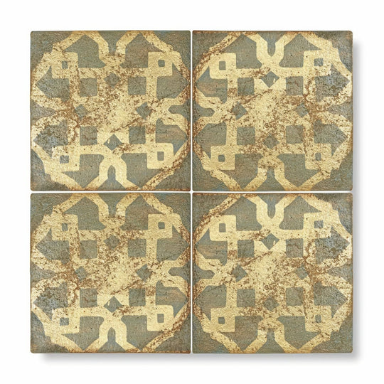 Marrakech Asni Patterned Terracotta Tile - alternate view