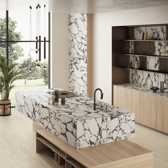 Marvel Epic Calacatta Viola Wall & Floor Tile - alternate view