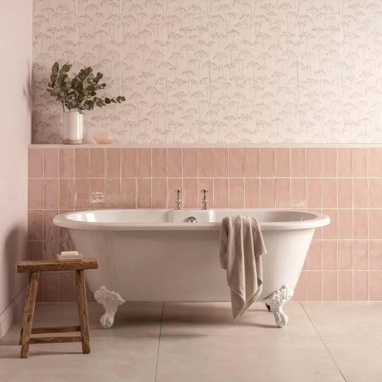 Meadow Hedgerow 60x30cm Ceramic Wall Tile - alternate view