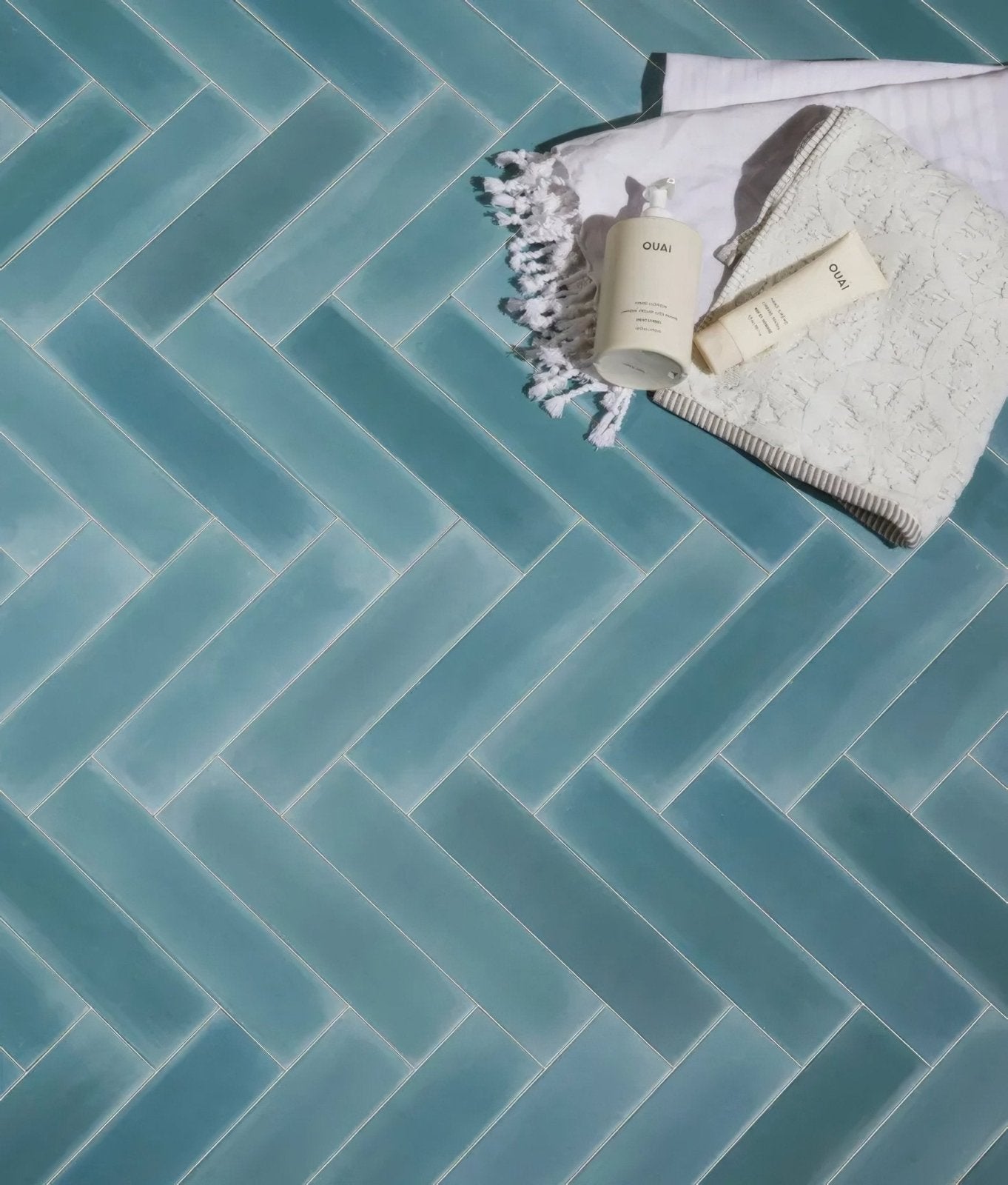Medina Brick Porcelain Aqua