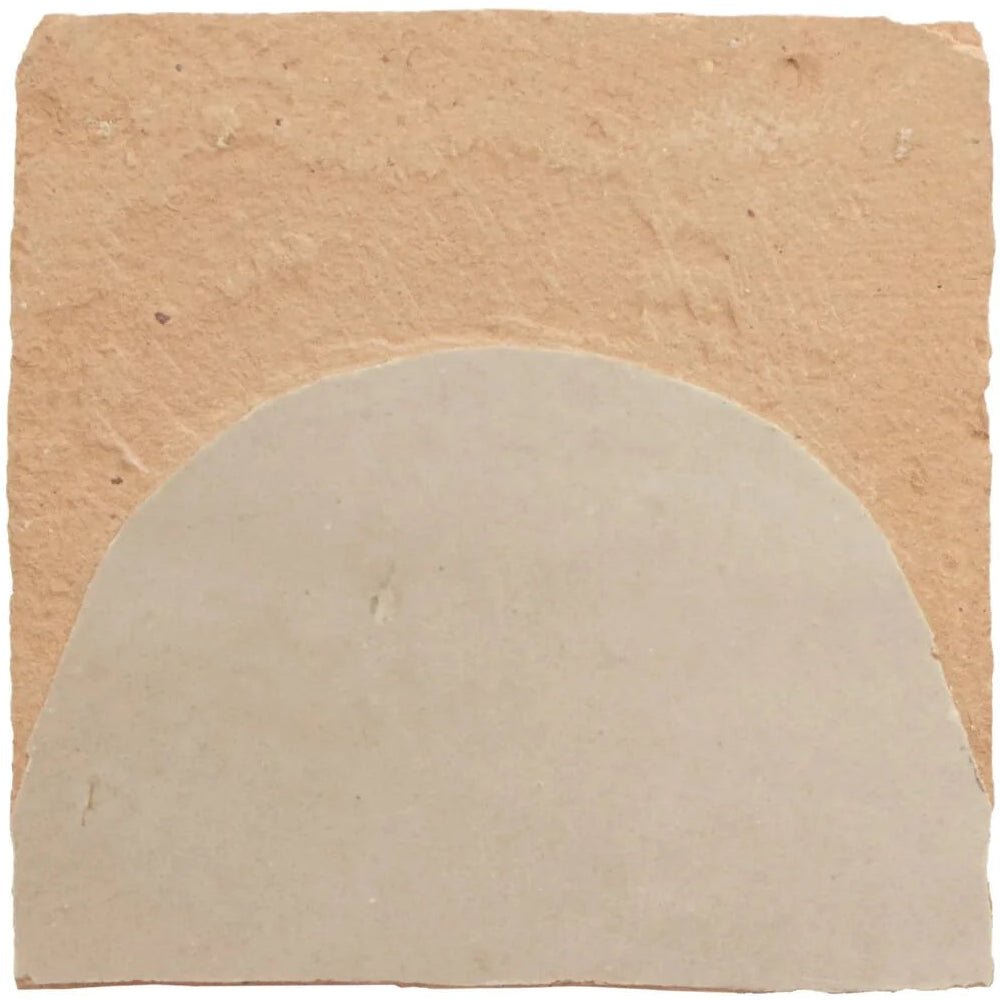 Medina Cloudy White Belen Handmade Moroccan Zellige Tile
