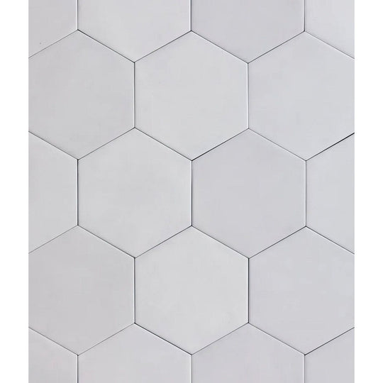 Medina Hexagon Porcelain Latte - alternate view