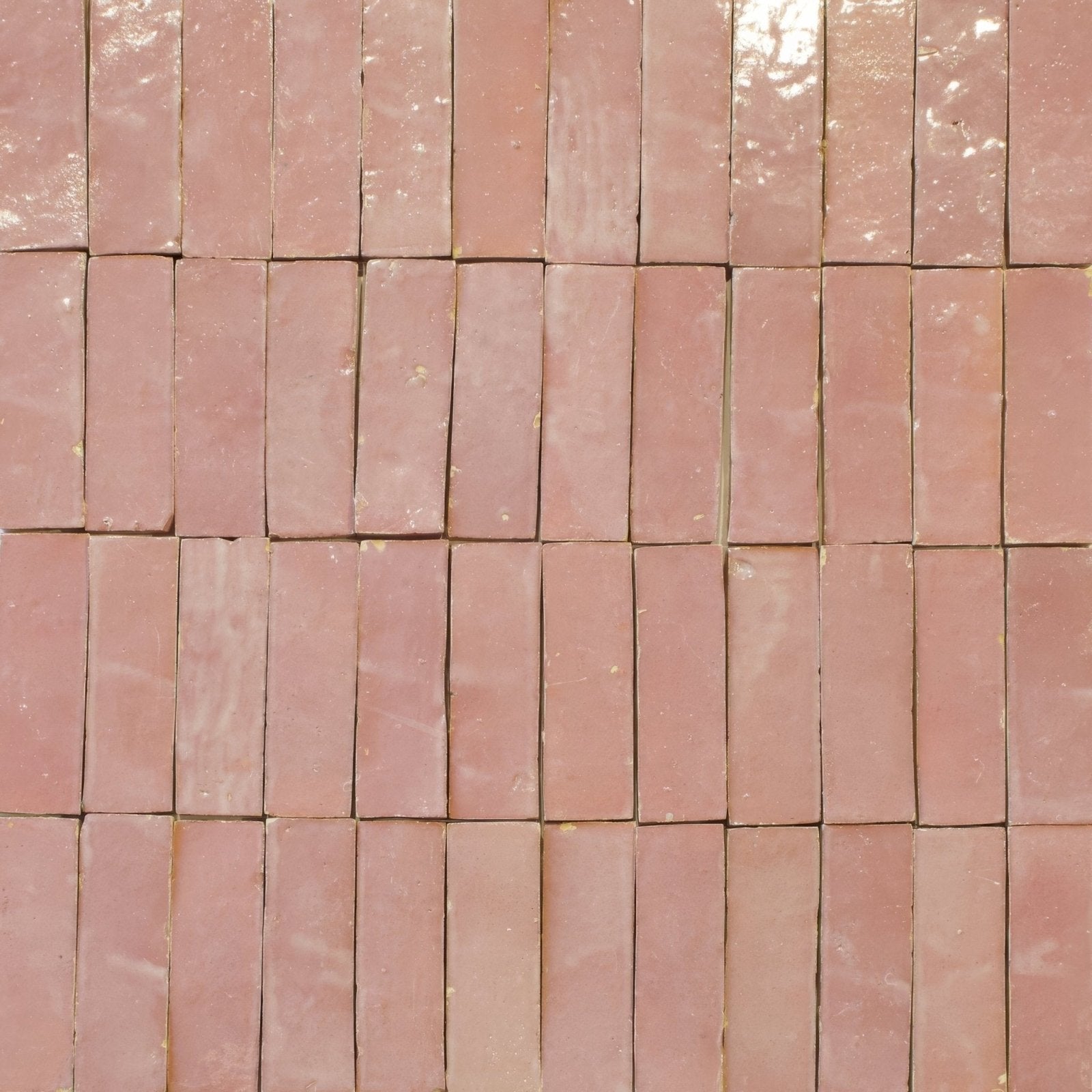 Medina Leather Pale Zellige Rectangle