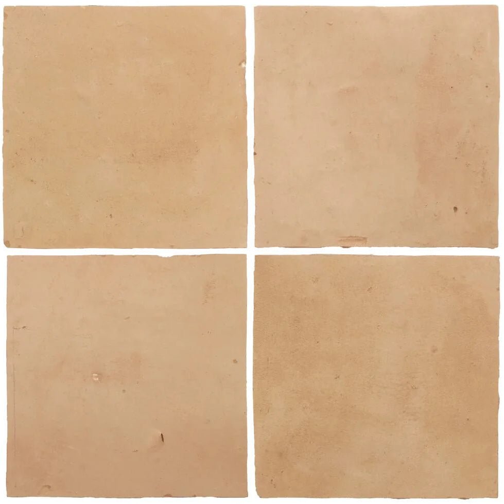 Medina Raw Square Handmade Moroccan Zellige Tile