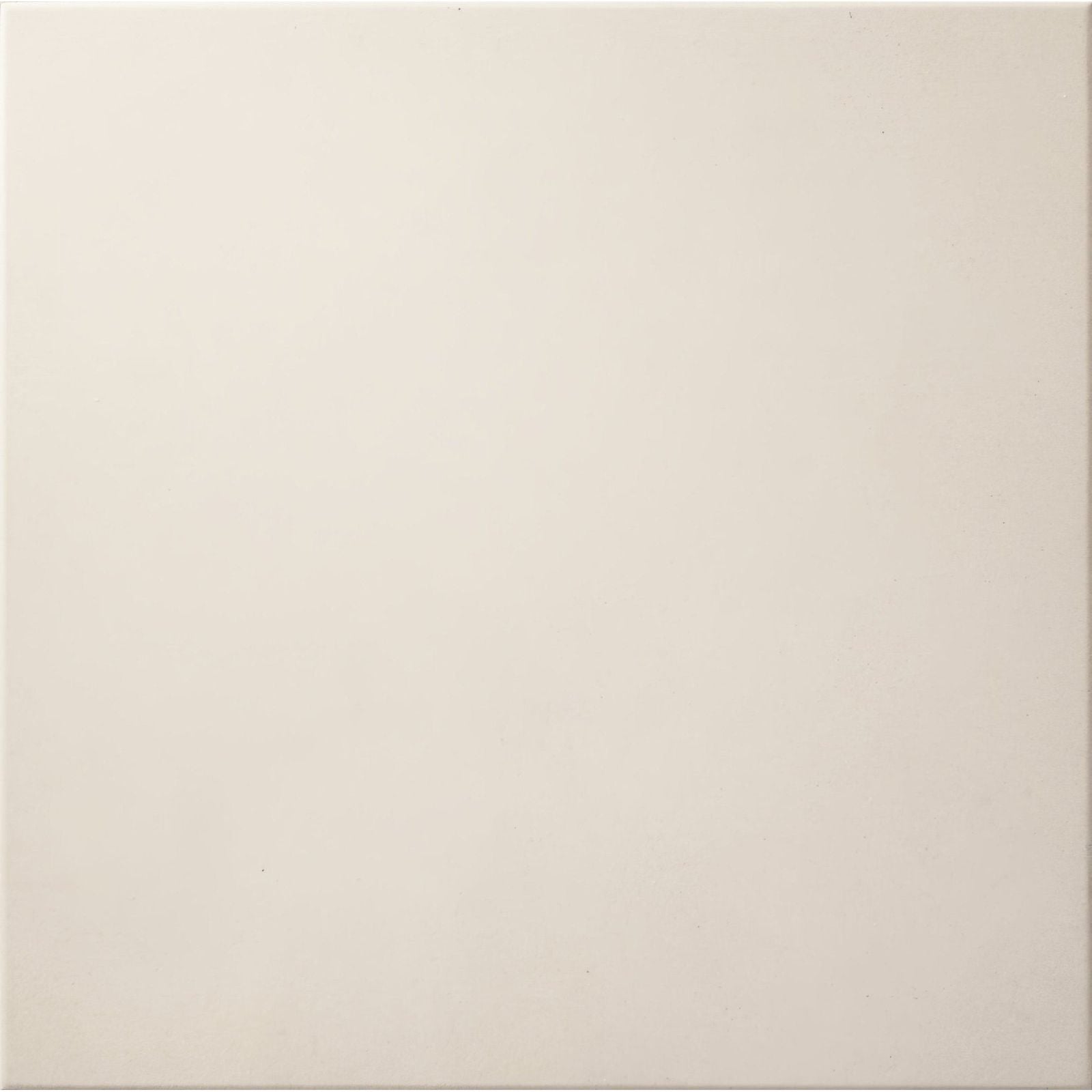 Cream-colored square ceramic tile mezzo cammello with smooth glossy finish ideal for walls and floors