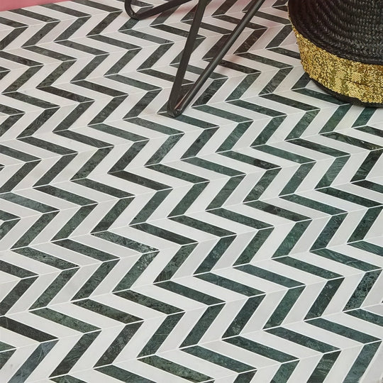 Milan Amazon Marble Mosaic - alternate view