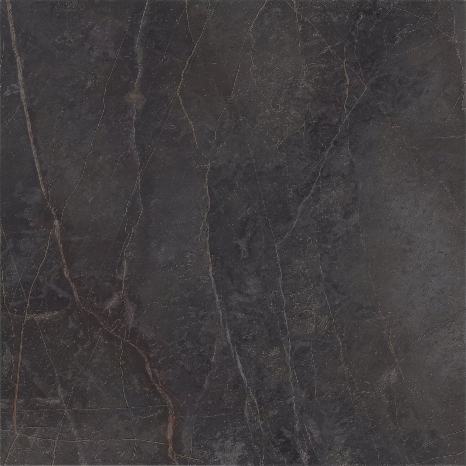 Milos Black 80 x 80cm dark gray marble tile with subtle lighter veining for elegant flooring and wall applications