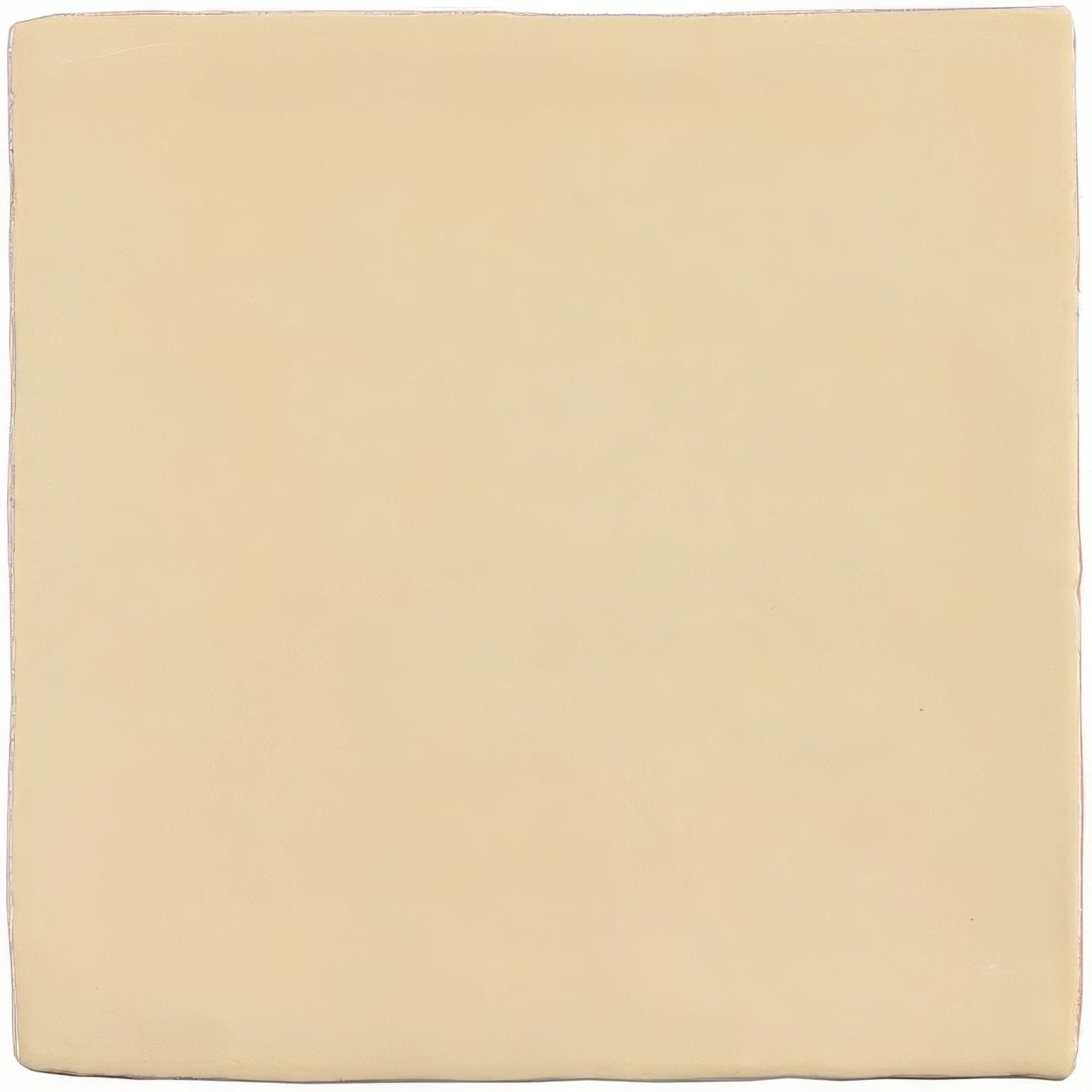 Beige mimosa field tile with smooth matte finish and square shape ideal for flooring or wall surfaces