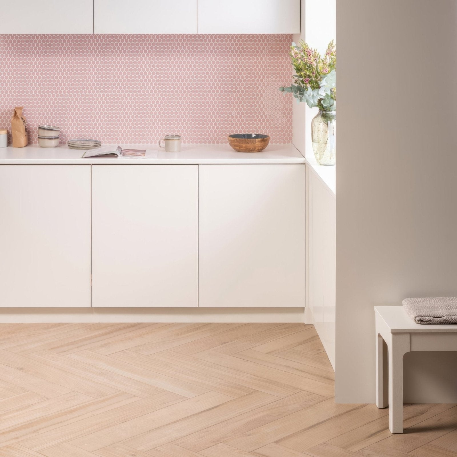 Mini Pink Penny Round