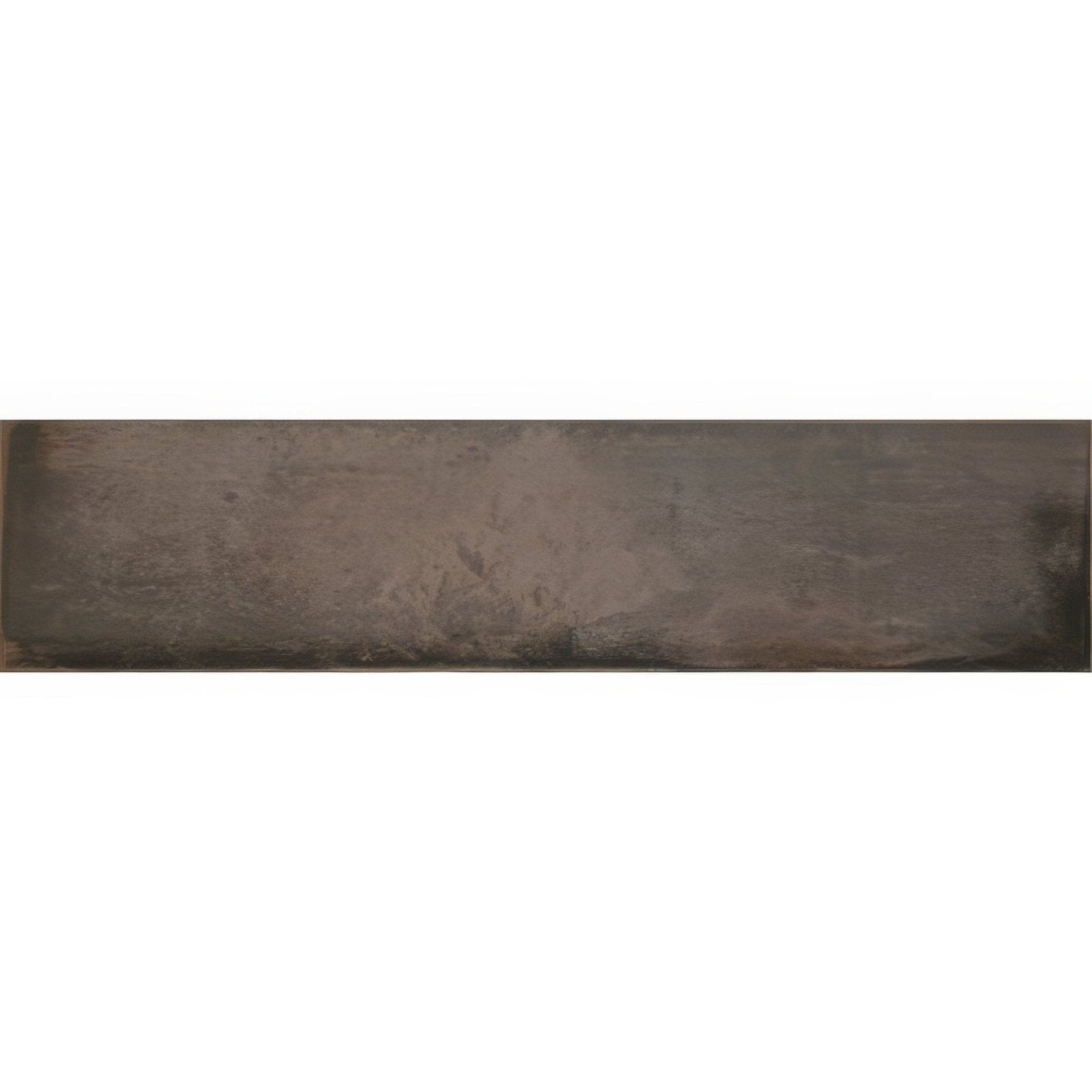 Montblanc anthracite rectangular ceramic tile 30x7.5cm with matte dark gray finish and subtle texture