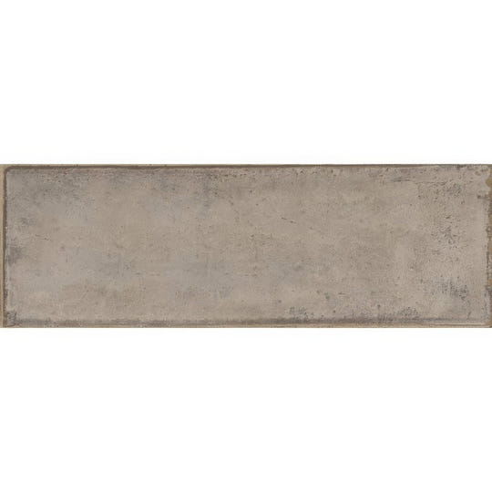 Montblanc taupe rectangular tile 60 x 20cm with matte finish and subtle textured surface resembling weathered concrete