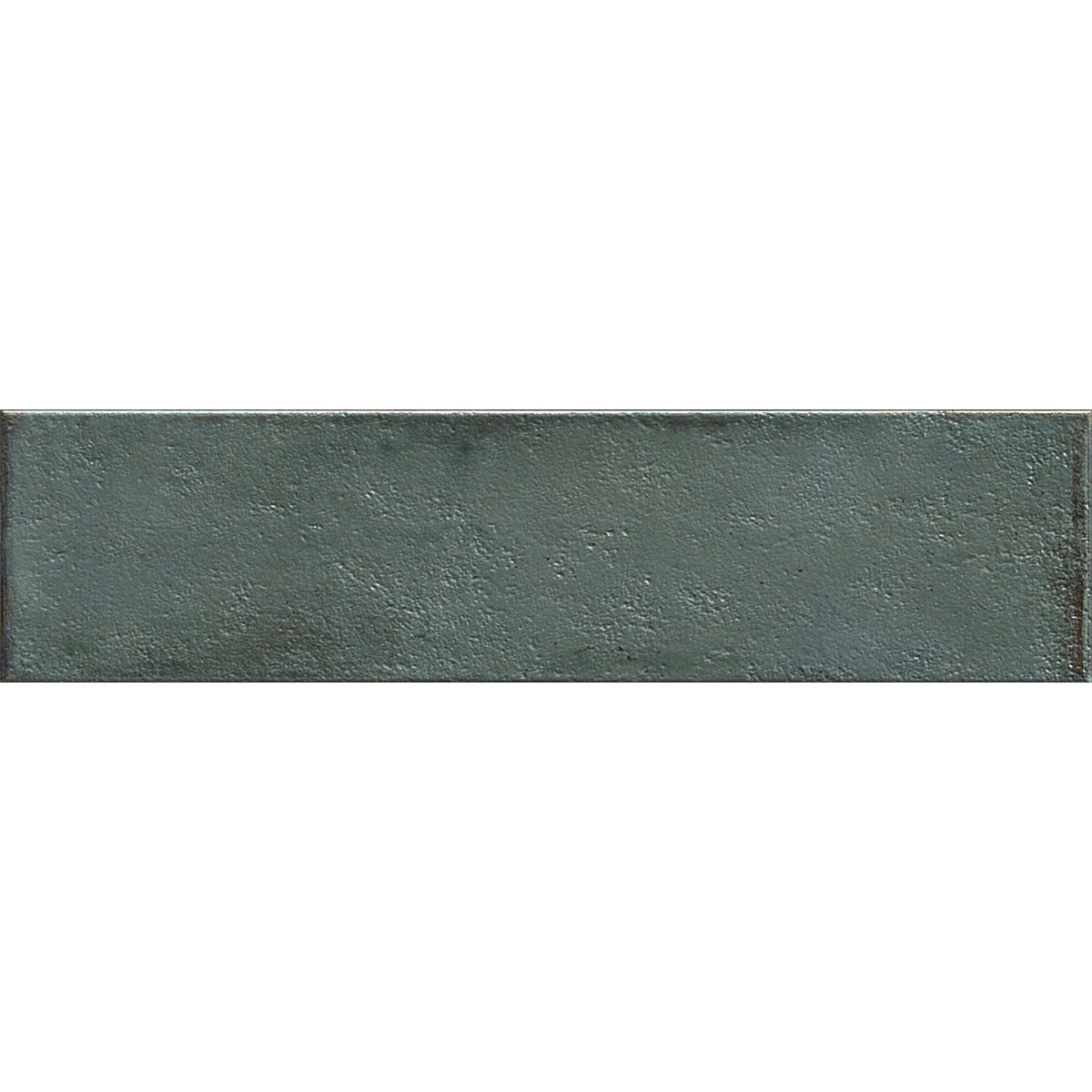 Mussa Green Brillo rectangular slate-gray ceramic tile with textured matte finish for wall and floor use