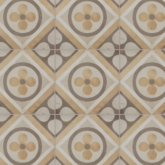 Naples Elenora Ceramic Floor Tile - alternate view
