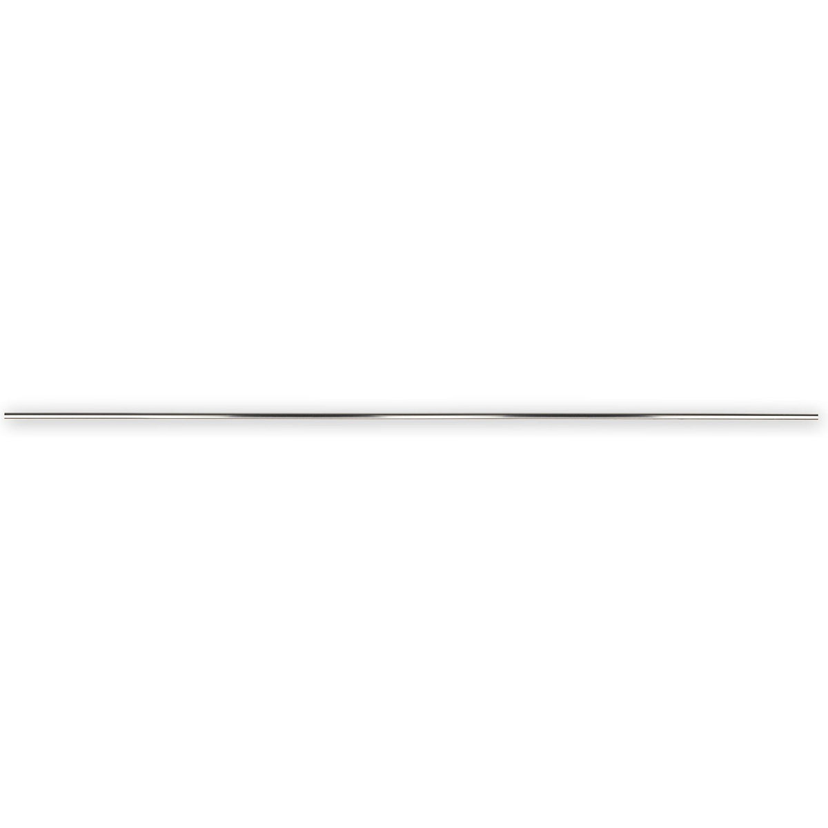 Nickel Border Polished 178cm metal border length