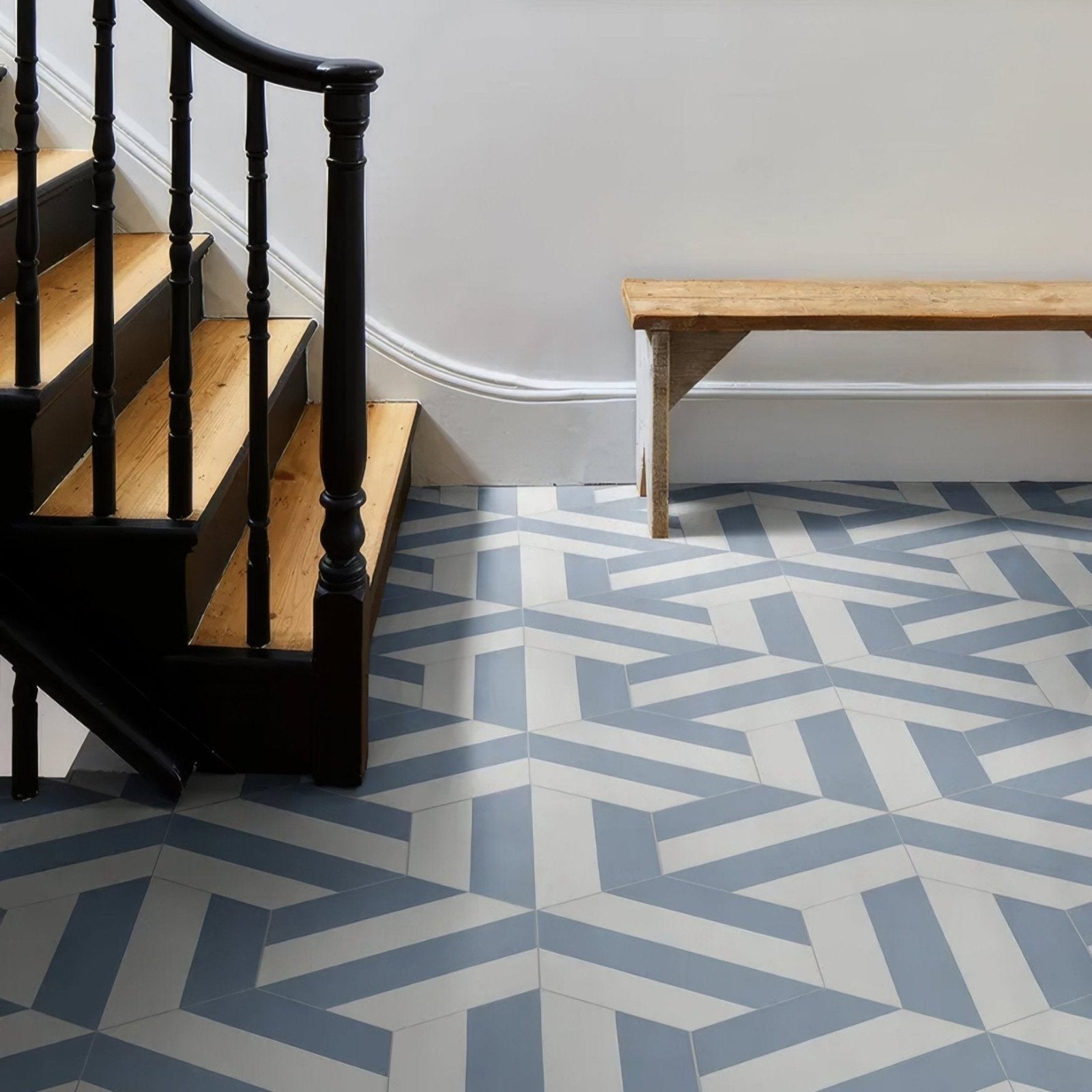 Neapolitan Porcelain Blue