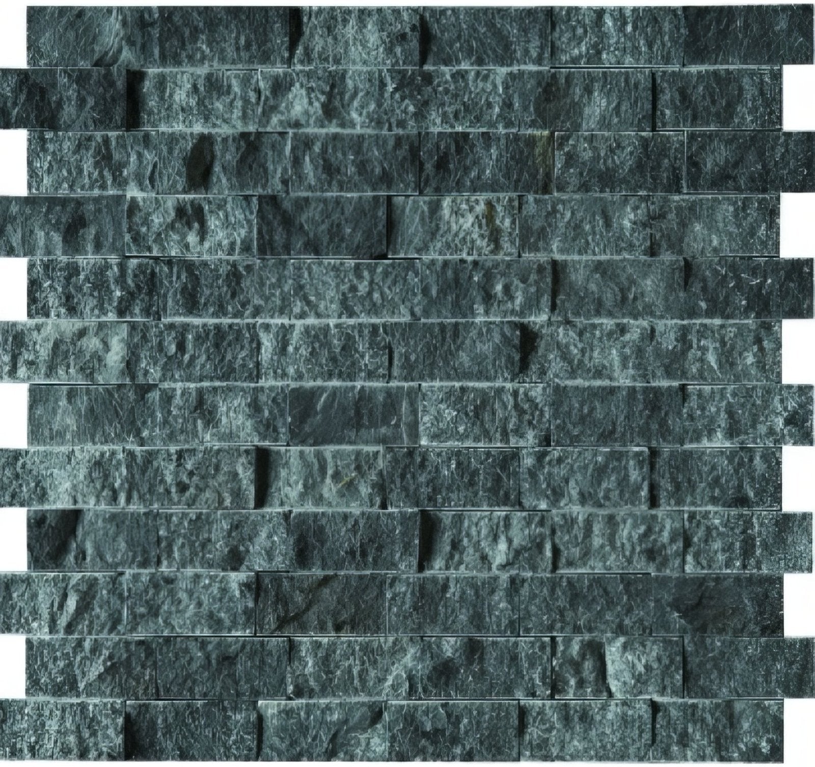 Negra Black Splitface Mosaic