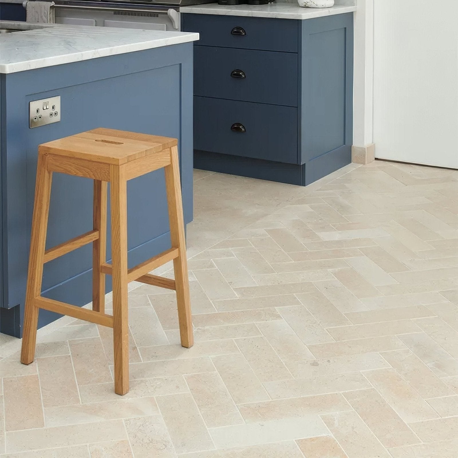 Buscot Limestone Brick Velvet Finish