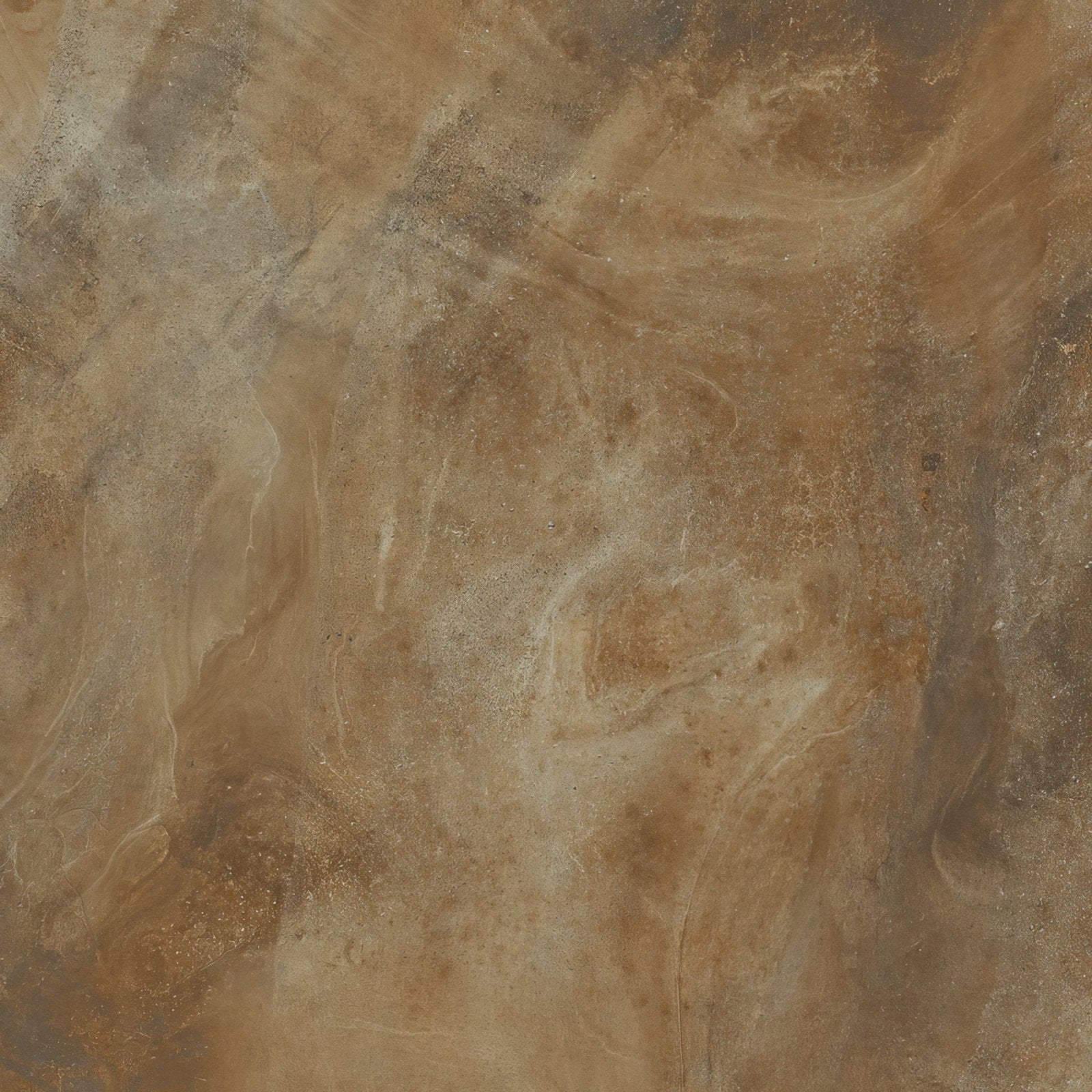 Earth-toned ceramic tile with a mottled stone-like finish in caramel polished finish nilo 1846