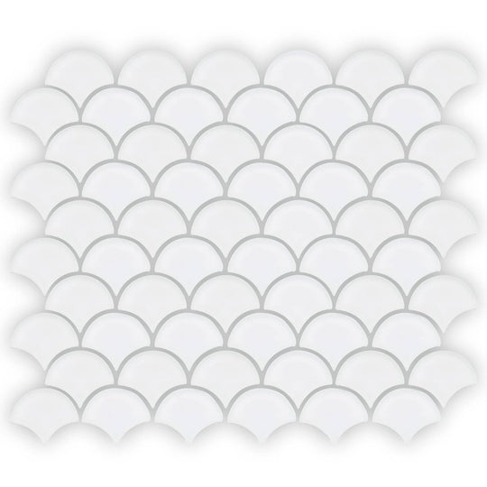 Nordic Glass Tromso Snow Mosaic - alternate view