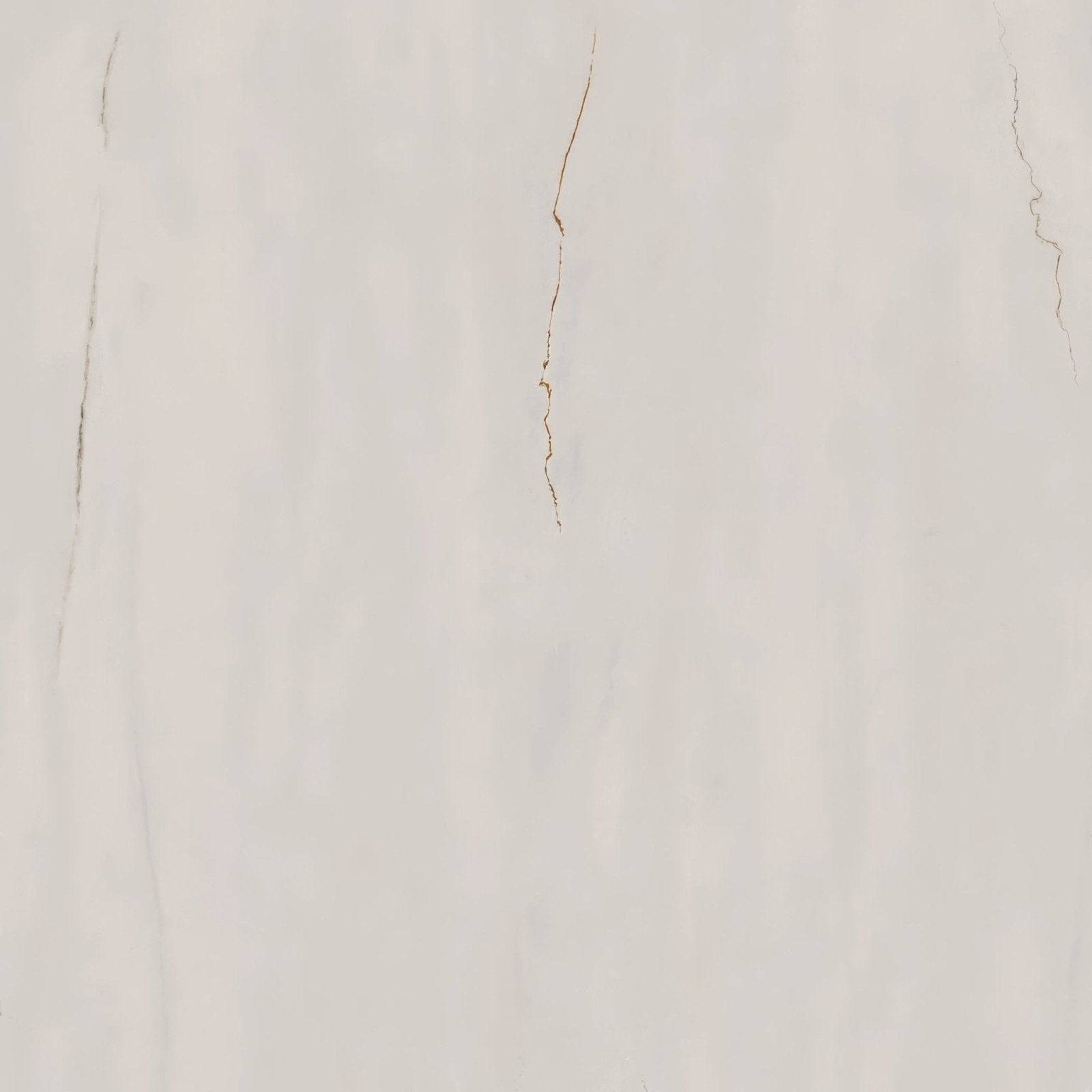 Cream-colored marble surface with subtle veining and faint natural cracks in Notre Dame 1814 white polished finish