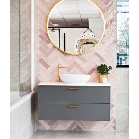Oasis Ceramic Pink Gloss - alternate view